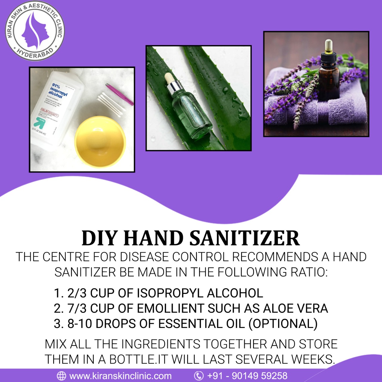 DIY HAND SANITIZER